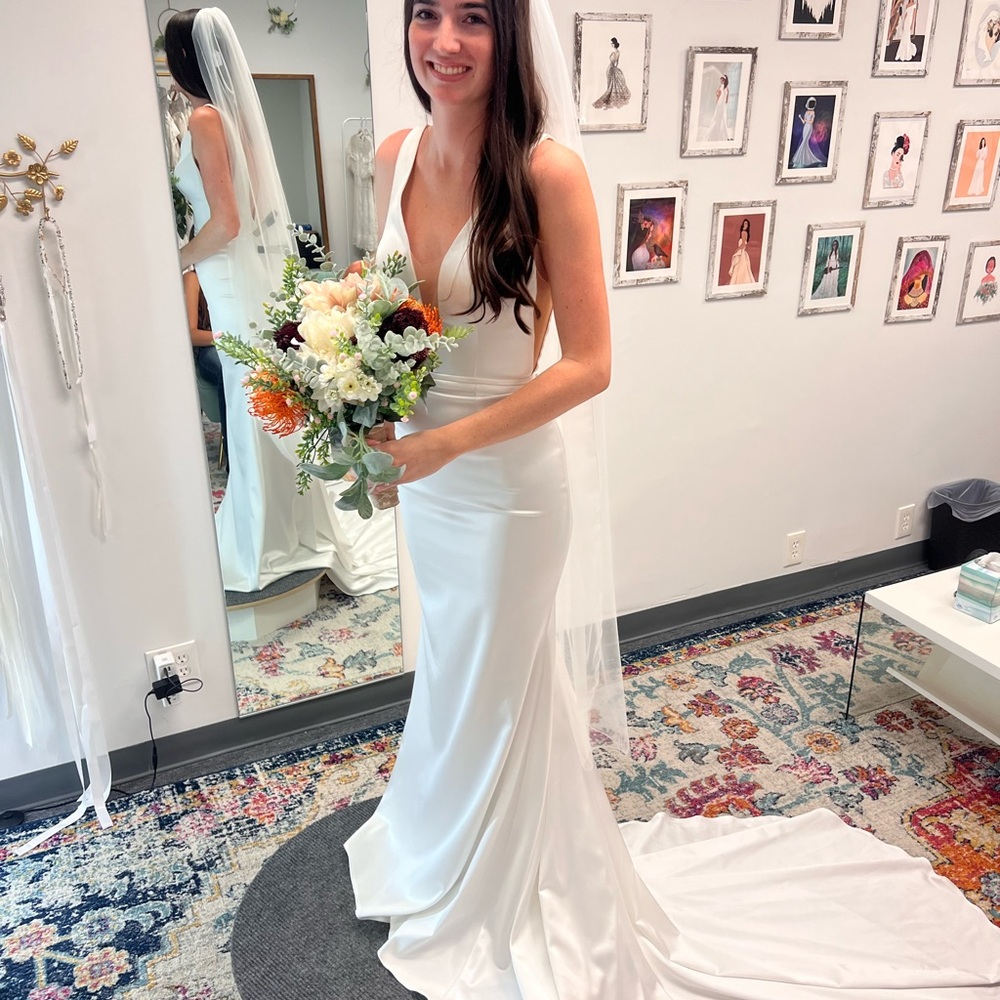 Isabella Taylor Satin Wedding Dress